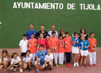 El encuentro de fronton congregó a mas de 40 deportistas