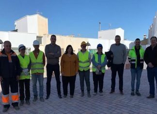 Tíjola vuelve a beneficiarse del proyecto PFEA Trabajadores del PFEA