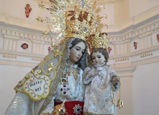 Comienzan las tradicionales novenas en honor a la Virgen del Socorro en Tíjola Virgen del Socorro