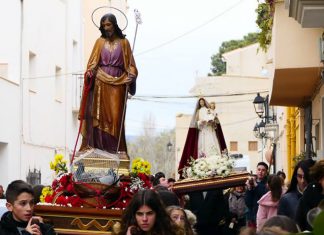 El día de Candelaria tendrá lugar el próximo domingo 2 de febrero Procesión Candelaria en Tíjola