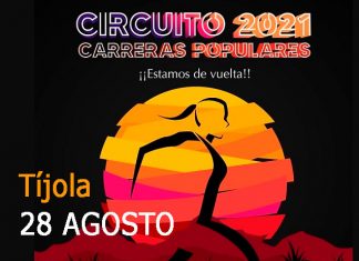 El Circuito Provincial de Carreras Populares desembarca este sábado en Tíjola Carreras Populares. Cartel de Tíjola