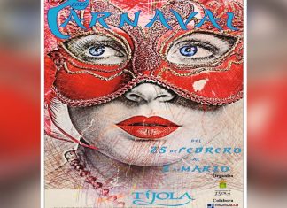 Carnaval de Tíjola 2022 del 25 febrero al 2 de marzo Cartel Carnaval 2022 Tíjola