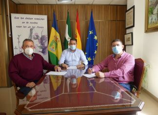 Se aprueban los presupuestos de Tíjola por parte de los tres partidos con representación en el Ayuntamiento. Representantes politicos de Tíjola