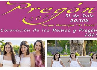 Tíjola celebra hoy el pregón y coronación de mises 2021 Pregón 2021 Tijola