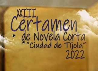XXIII Certamen Literario Ciudad de Tíjola Novela Tíjola