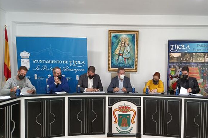 El delegado de Justicia con los alcaldes de los siete municipios del Almanzora
