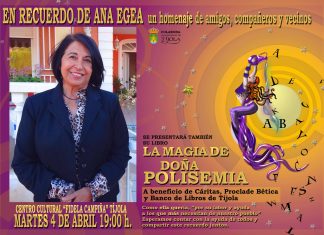 Homenaje y presentación del último libro de Ana Egea