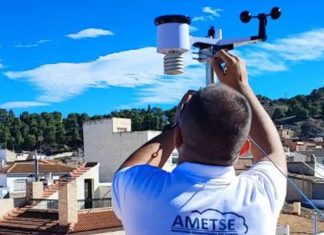 Tíjola cuenta con una nueva estación meteorológica que permitirá obtener mayor precisión a la hora de medir la temperatura