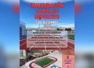 Tíjola celebra la inauguración de su Complejo Deportivo Inauguración del complejo deportivo de Tíjola