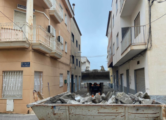 Avanzan a buen ritmo las obras en las calles Alicante, Valencia y Barcelona Obras Calles de Tíjola