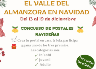 La Mancomunidad organiza un concurso de postales navideñas y un taller de manualidades en los municipios de la comarca Concurso de Postales Navideñas