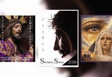Programa de actividades Semana Santa Tíjola 2026 Carteles Semana Santa 2026