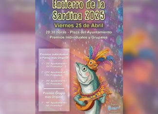 Tíjola celebra este viernes el Entierro de la Sardina 2025 Entierro de la Sardina 2025