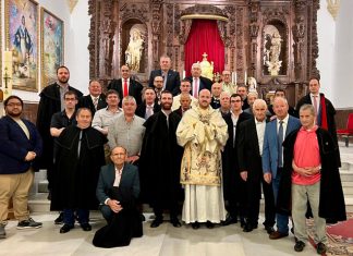 Tíjola celebra con devoción la festividad de San Felipe Neri, patrón de la Santa Escuela de Cristo Fiesta de San Felipe Neri, patrón de la Santa Escuela de Cristo