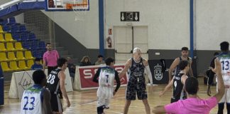 El Byspania se pone el disfraz de rodillo y arrolla al Marbella (102-74) El Byspania contra el CB Marbella