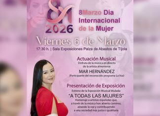 Tíjola celebra el 8M con música en directo y un homenaje a grandes voces femeninas Día de la mujer en Tíjola