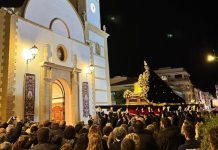 La Semana Santa de Tíjola comienza con el pregón y el concierto del 135 aniversario de la BM Maestro Lázaro Preparación Semana Santa 2026