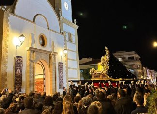 La Semana Santa de Tíjola comienza con el pregón y el concierto del 135 aniversario de la BM Maestro Lázaro Preparación Semana Santa 2026