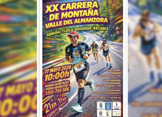 La XX Carrera de Montaña Valle del Almanzora reunirá a corredores y senderistas el próximo 17 de mayo Cartel de la prueba