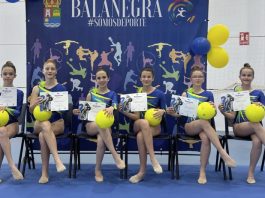 La gimnasia rítmica de Tíjola brilla en la Final Provincial Escuela de Gimnasia Rítmica de Tíjola