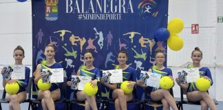 La gimnasia rítmica de Tíjola brilla en la Final Provincial Escuela de Gimnasia Rítmica de Tíjola