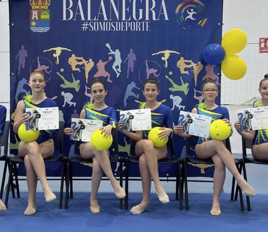 La gimnasia rítmica de Tíjola brilla en la Final Provincial Escuela de Gimnasia Rítmica de Tíjola