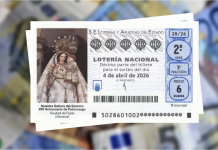 Tíjola ha estado en toda España: la Virgen del Socorro ha protagonizado esta mañana el sorteo de la Lotería Nacional Lotería de la Patrona de Tíjola, la Virgen del Socorro