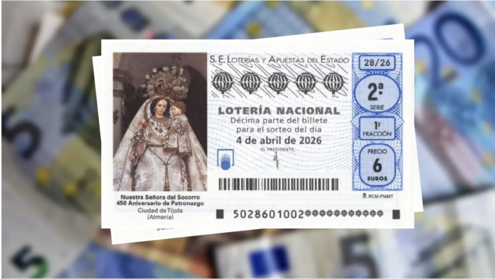 Lotería de la Patrona de Tíjola, la Virgen del Socorro