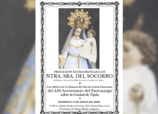 Tíjola culmina el 450 aniversario del patronazgo con una procesión extraordinaria de la Virgen del Socorro Evento patrona de Tíjola 450 aniversario.