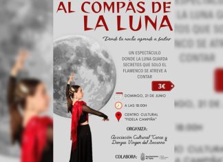 “Al compás de la luna” llenará de danza y emoción el Centro Cultural Fidela Campiña de Tíjola Cartel del evento