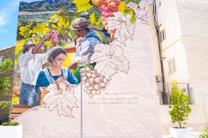 Nuevo mural en la Plaza Nueva Nuevo mural en la Plaza Nueva
