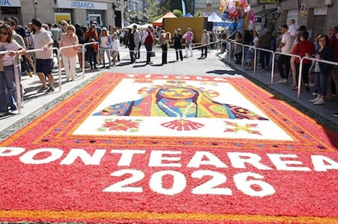 La tradición y el arte efímero de Tíjola viajaron hasta Galicia con motivo la celebración del Corpus Christi. La tradición y el arte efímero de Tíjola viajaron hasta Galicia con motivo la celebración del Corpus Christi.