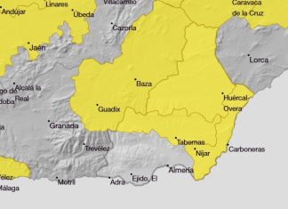 Alerta amarilla por calor este domingo en el Valle del Almanzora, con hasta 38 grados en Tíjola Alerta amarilla por altas temperaturas en el Almazora.