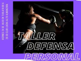 Tíjola acoge un curso de defensa personal femenina abierto a todas las edades Taller defensa personal en Tíjola