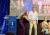 Lucía Martínez, pregonera de las Fiestas de Tíjola 2026 Lucía Martínez en el pregón.