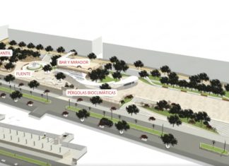 Tíjola proyecta la renovación del Parque-Paseo Virgen del Socorro con una inversión de 2,8 millones de euros Imagen del nievo proyecto en Tíjola