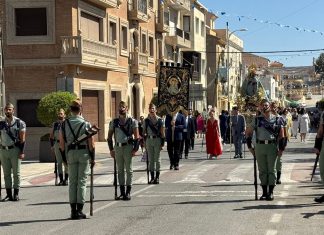 Tíjola inicia la cuenta atrás para sus fiestas más esperadas en honor a la Virgen del Socorro Procesión Virgen del Socorro