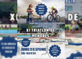 El XI Triatlón de Menores «Ciudad de Tíjola» reúne este domingo a 128 jóvenes deportistas XI Triatlón de Menores “Ciudad de Tíjola”