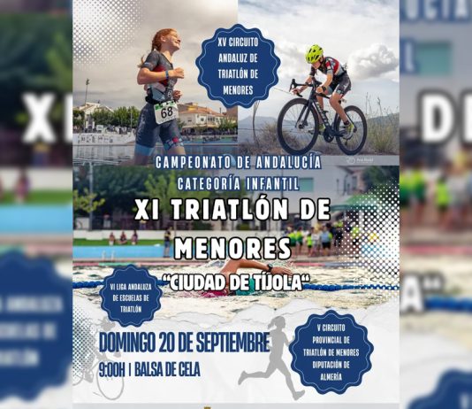 El XI Triatlón de Menores «Ciudad de Tíjola» reúne este domingo a 128 jóvenes deportistas XI Triatlón de Menores “Ciudad de Tíjola”
