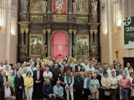 La Escuela de Cristo de Tíjola participa en el II Encuentro Nacional celebrado en Orduña Algunos miembros de la Escuela de Cristo de Tíjola en la visita