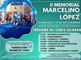 El II Memorial Marcelino López unirá deporte y solidaridad para impulsar la investigación contra la diabetes Cartel de la prueba